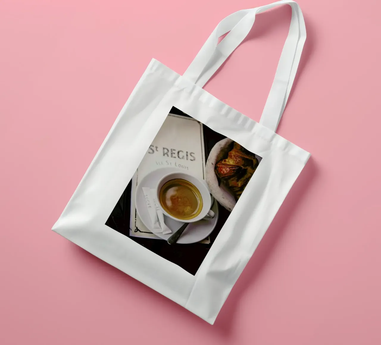 Caf‚ St Regis tote bag by Magdalena Martin Photography