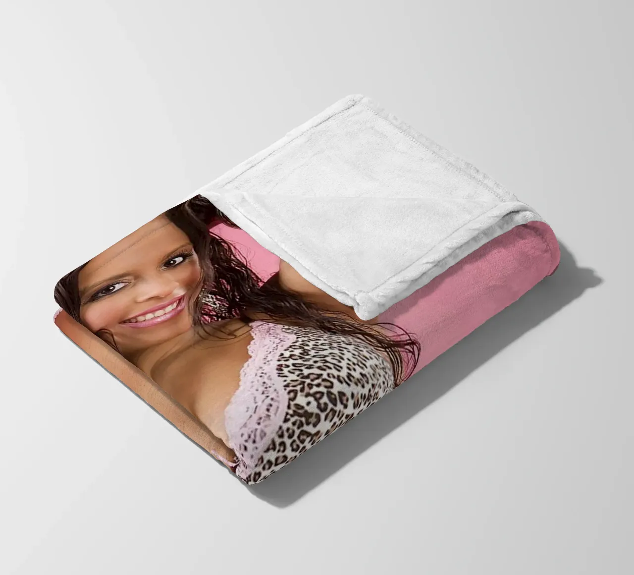 Hayley in Lingerie fleece blanket by Dave Hare Photography
