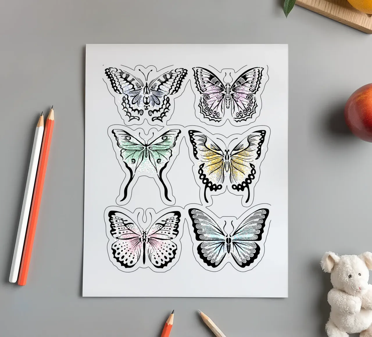Butterfly Butterflies sticker sheet by DYDesign