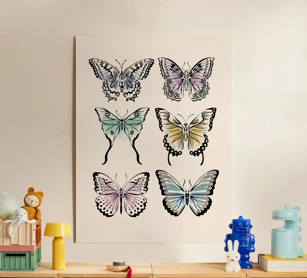 Butterfly Butterflies acrylic glass by DYDesign