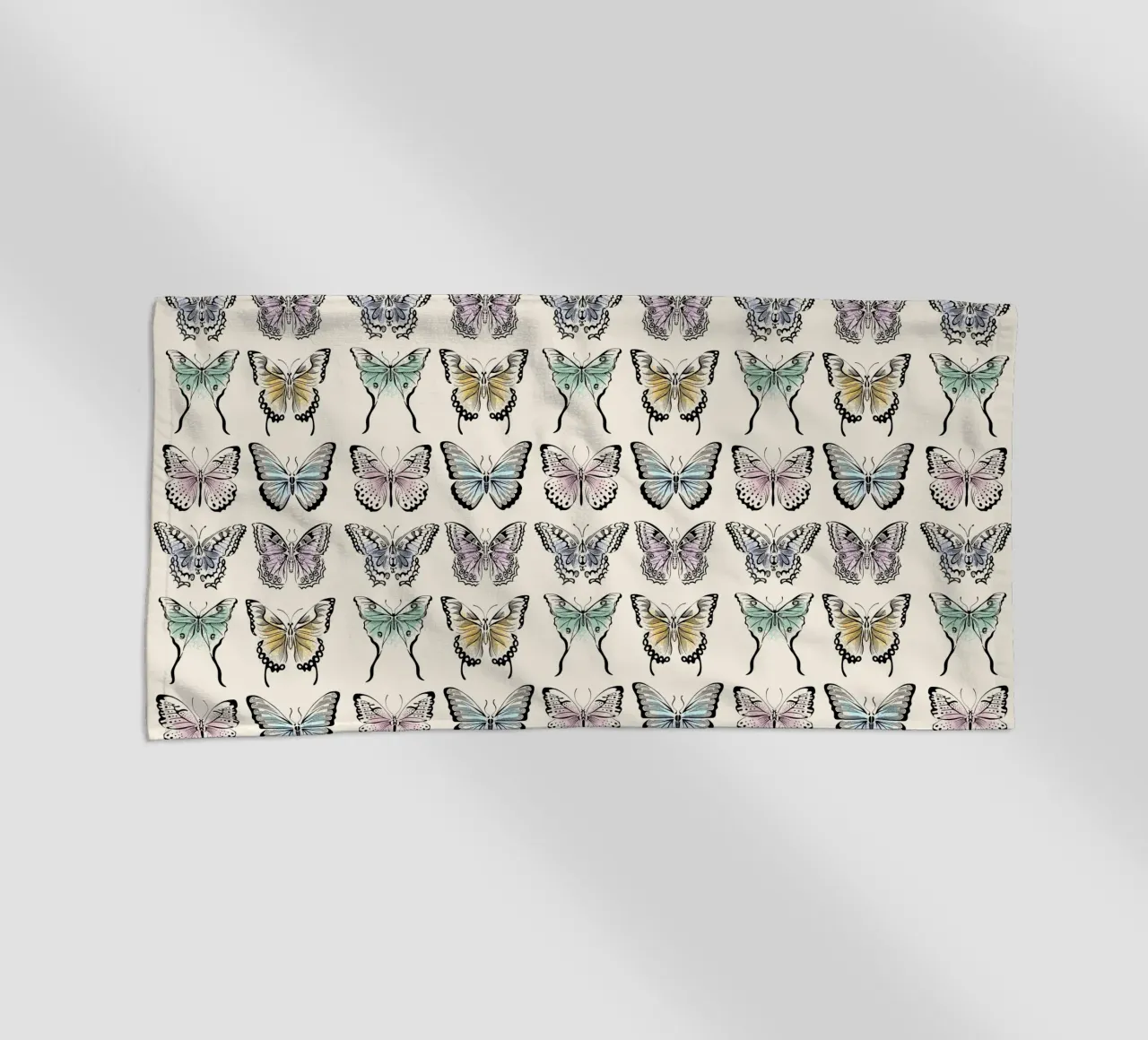 Butterfly Butterflies beach towel by DYDesign