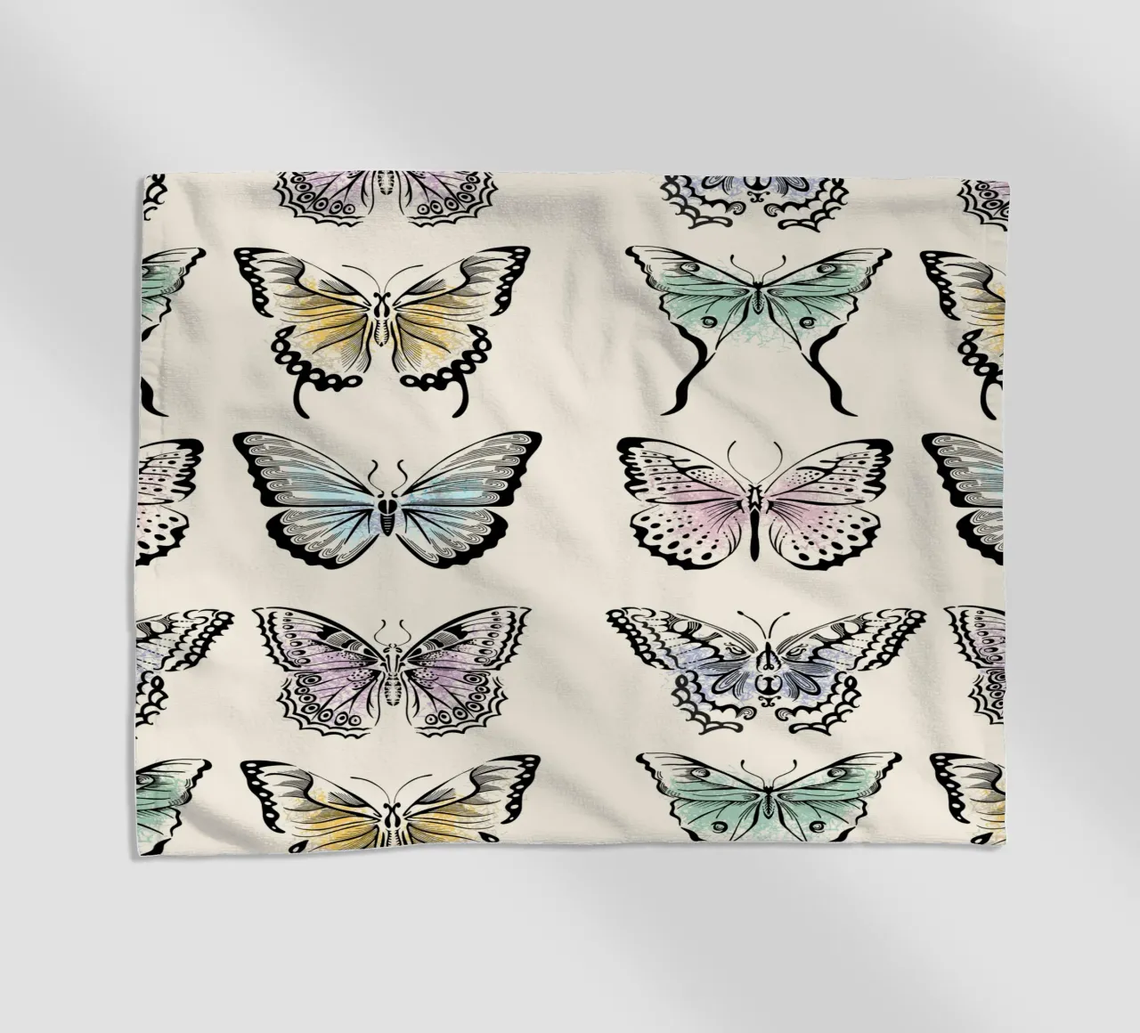 Butterfly Butterflies beach towel by DYDesign