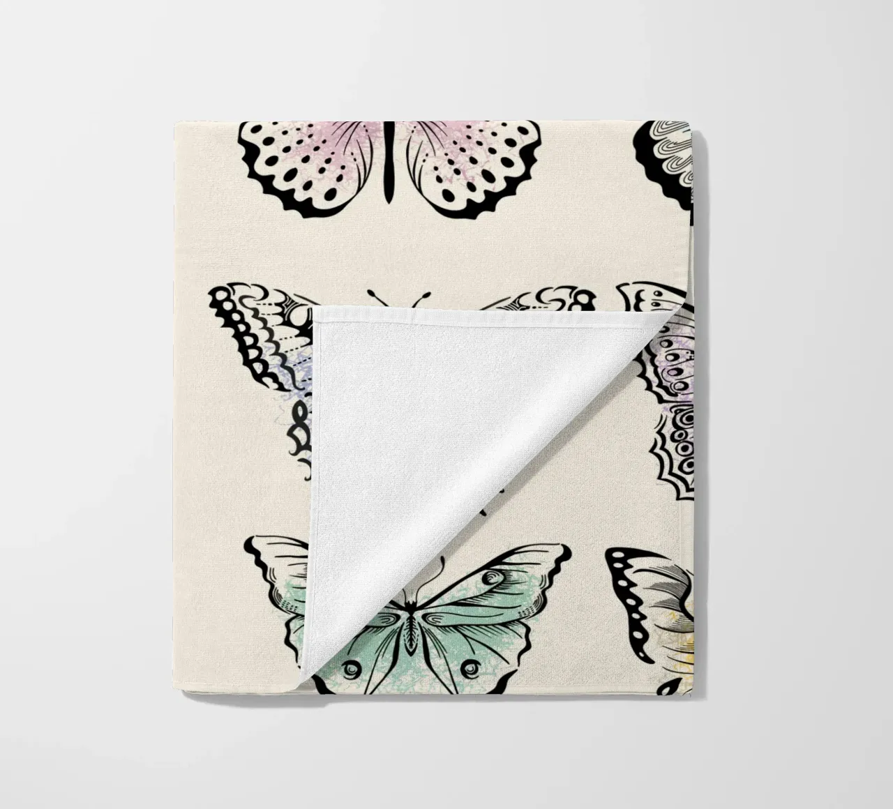 Butterfly Butterflies beach towel by DYDesign