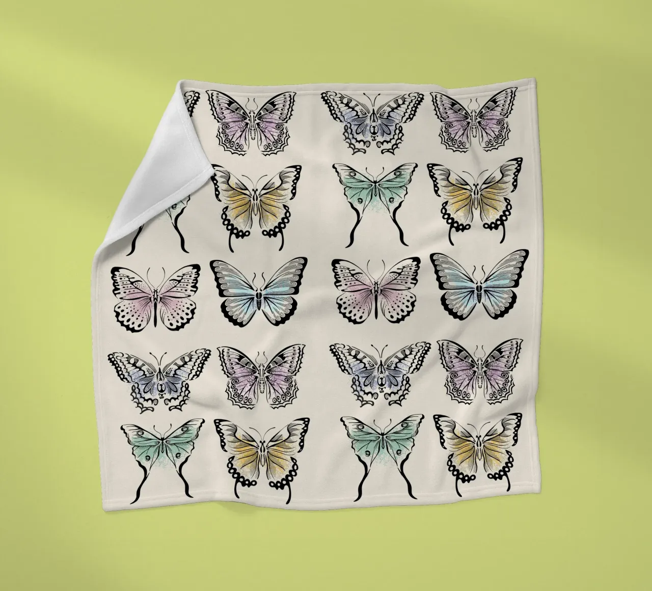 Farfalla Farfalle coperta in pile da DYDesign