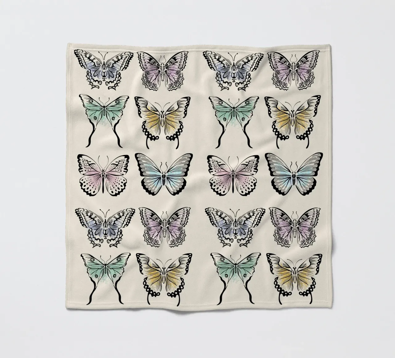 Farfalla Farfalle coperta in pile da DYDesign