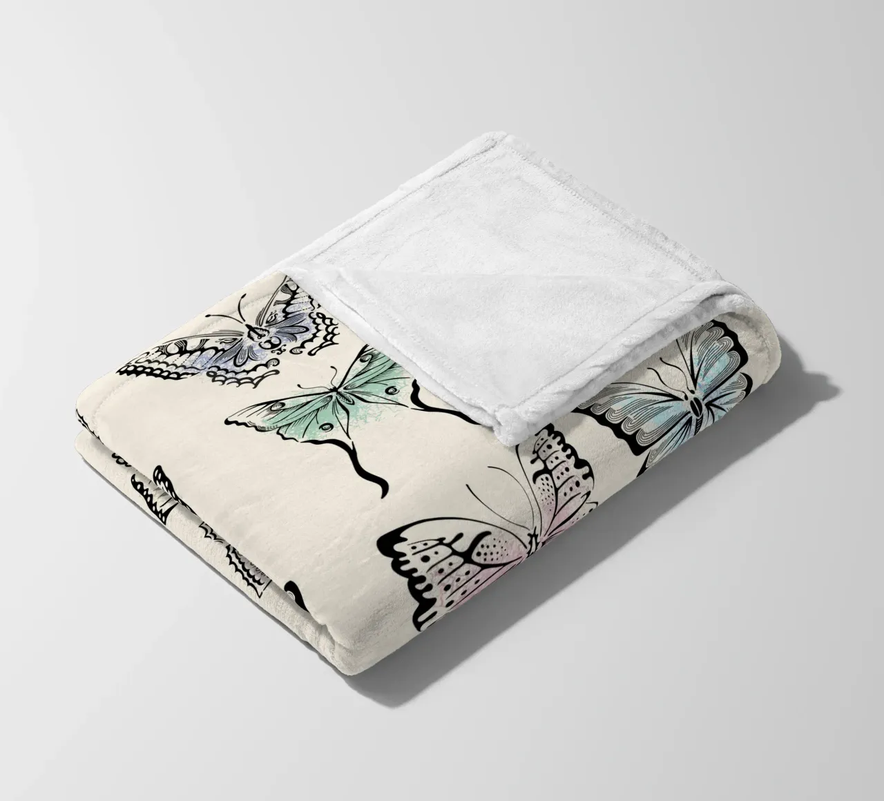 Farfalla Farfalle coperta in pile da DYDesign