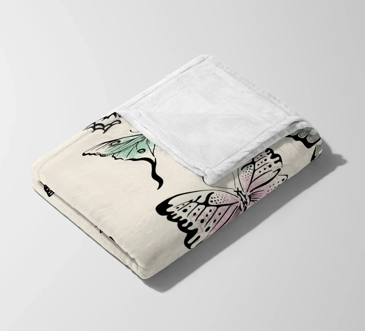 Farfalla Farfalle coperta in pile da DYDesign