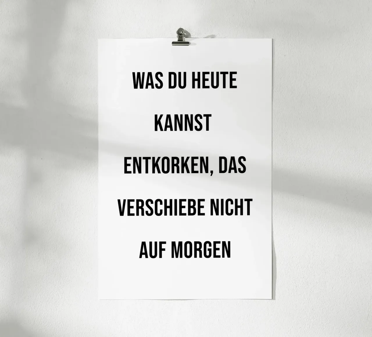 Korken poster de KRUTH DESIGN