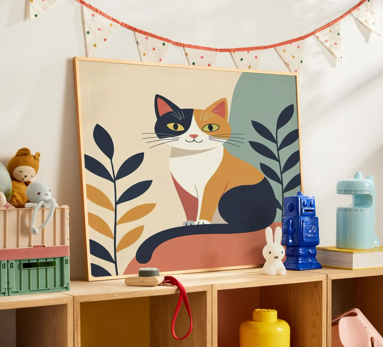 Minimalist cat poster by 🎁 ARTVI-SHOP