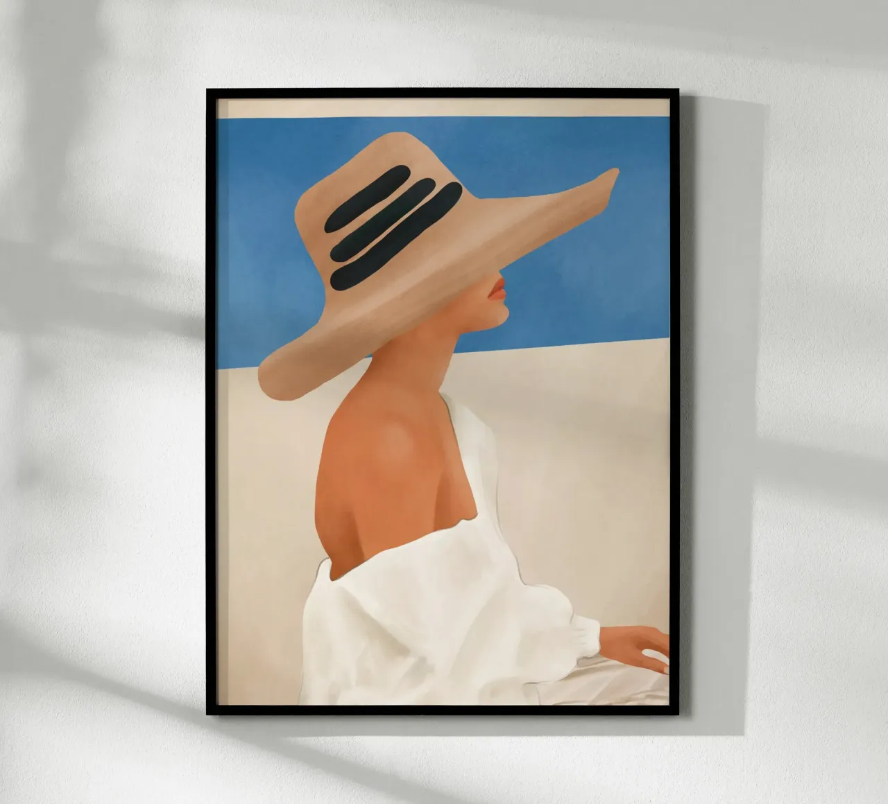Summer Hat poster van cityart