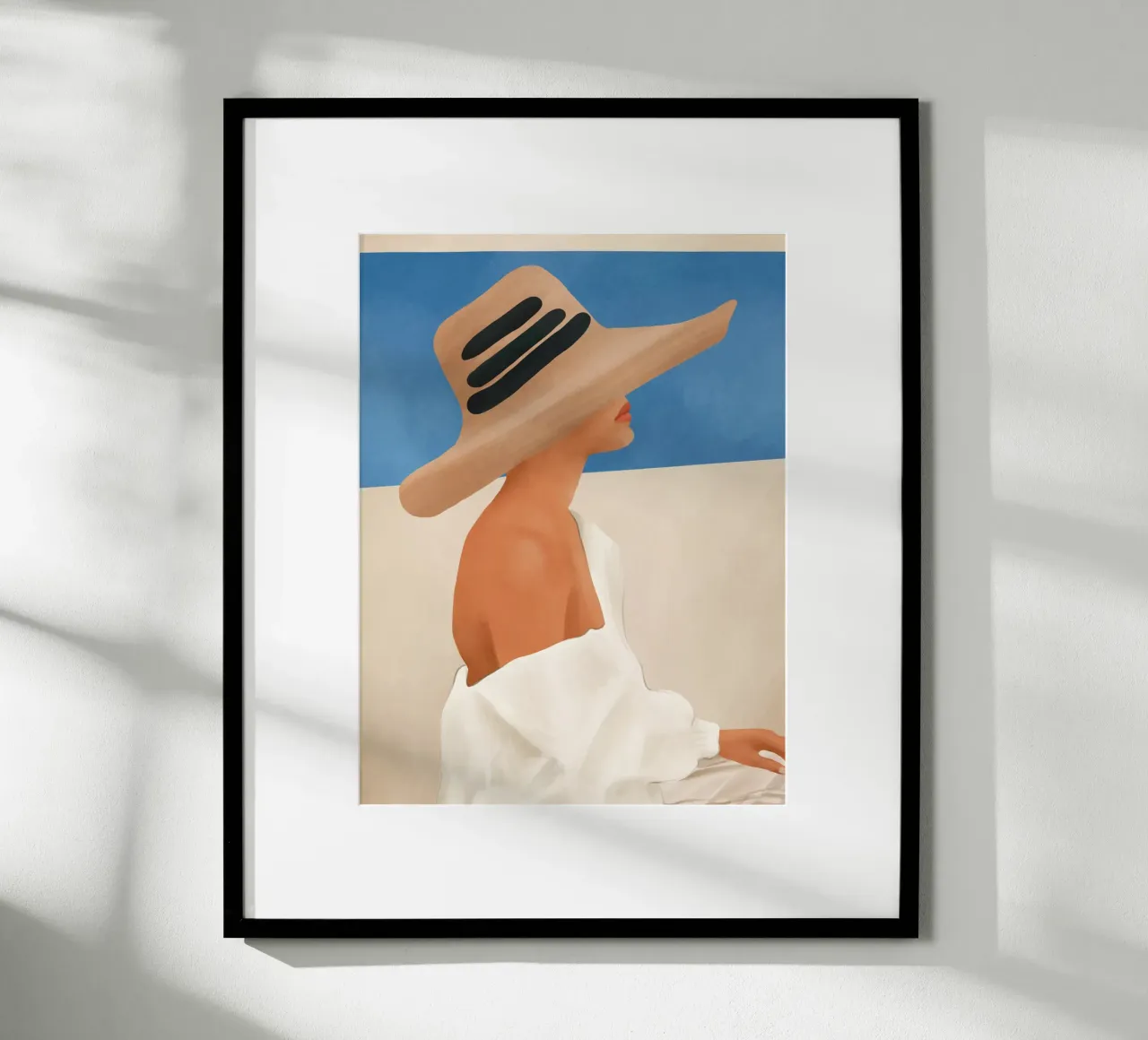 Summer Hat poster van cityart