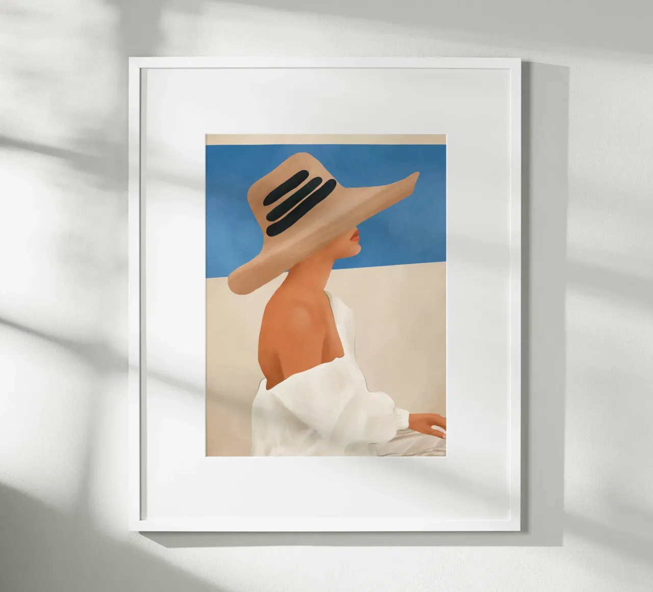 Summer Hat poster van cityart