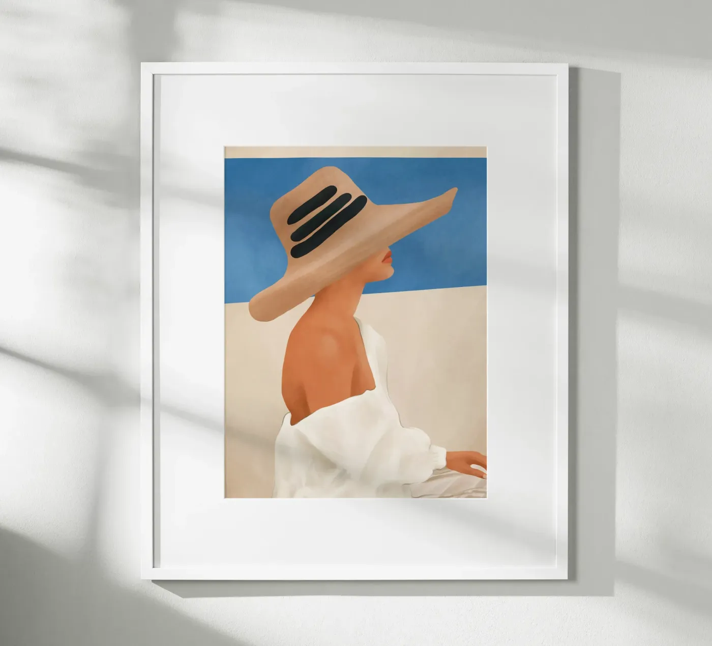 Summer Hat poster van cityart