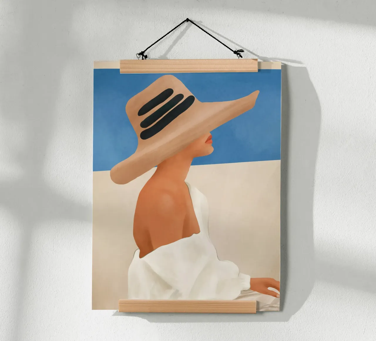 Summer Hat poster van cityart