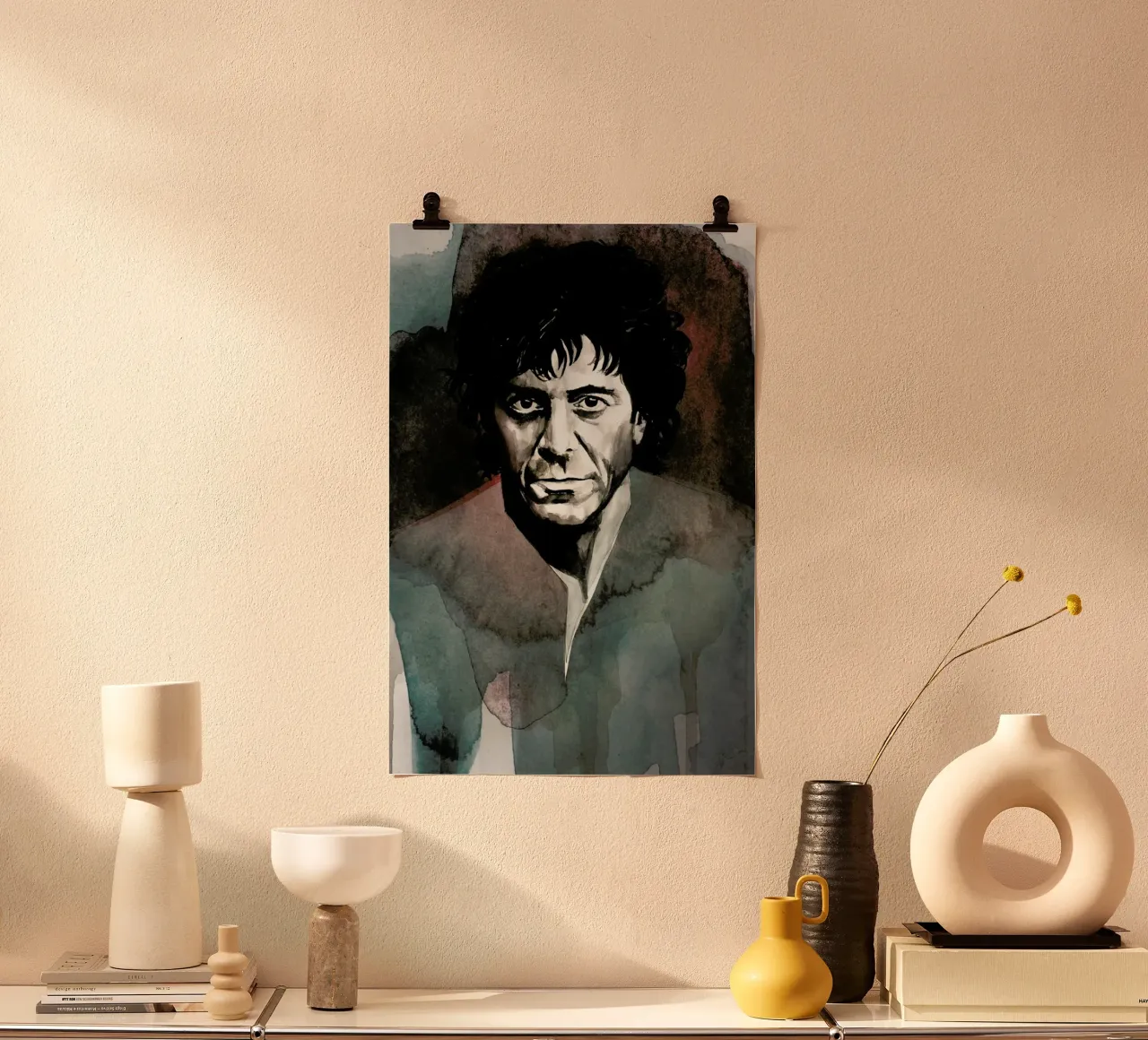 Lou Reed carta hahnemühle da David Diehl