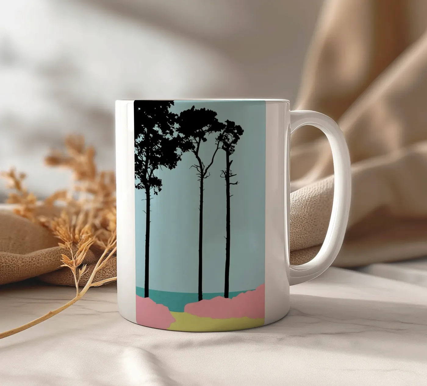 Weststrand ceramic mug by Rosi Feist