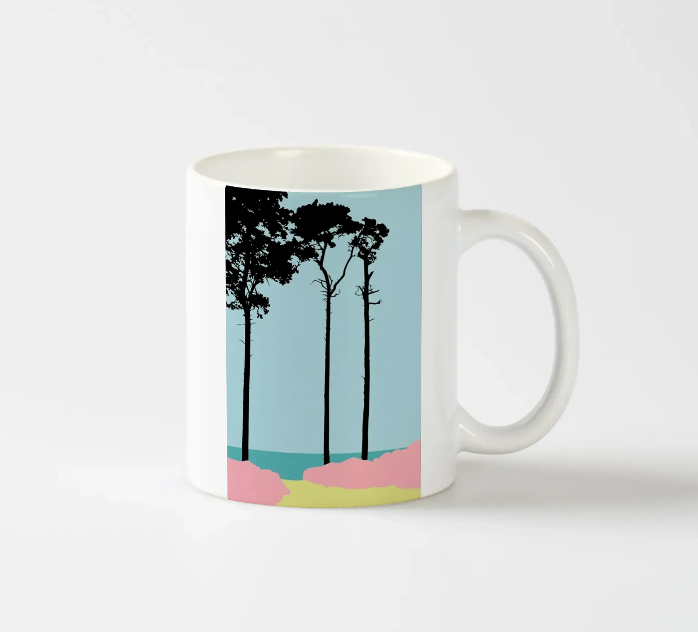 Weststrand ceramic mug by Rosi Feist