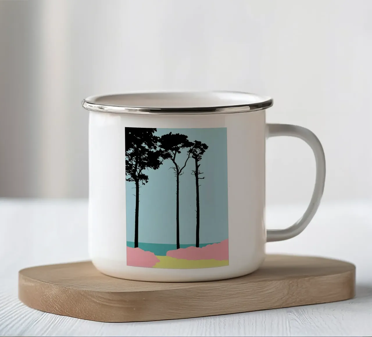 Weststrand tazza in smalto da Rosi Feist
