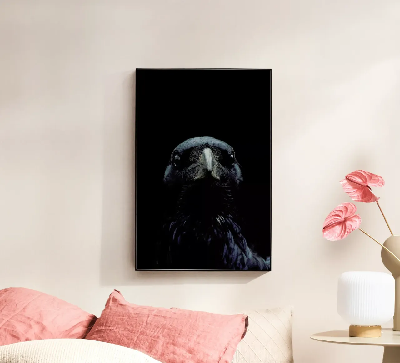 Il corvo plexiglass da Ingrid Beddoes