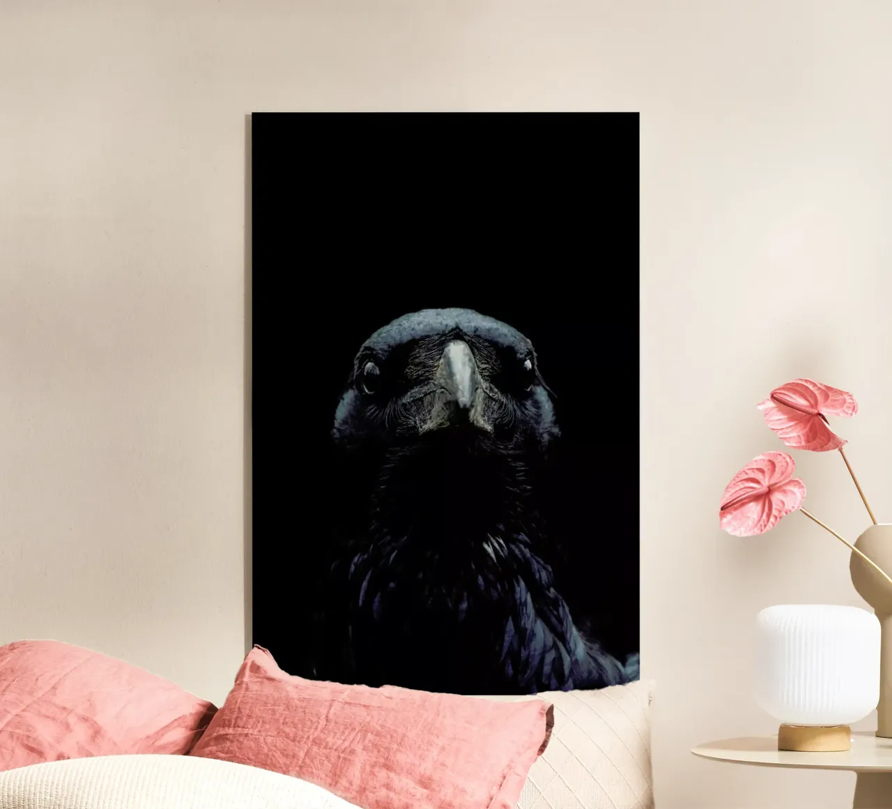 Il corvo plexiglass da Ingrid Beddoes