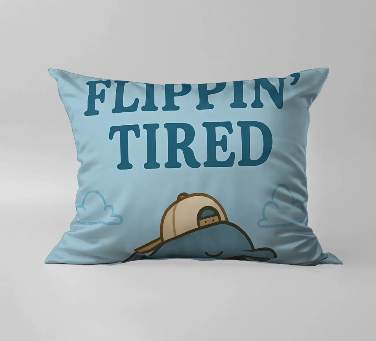 Funny Dolphin Meme decorative cushion by Funny Humor Art