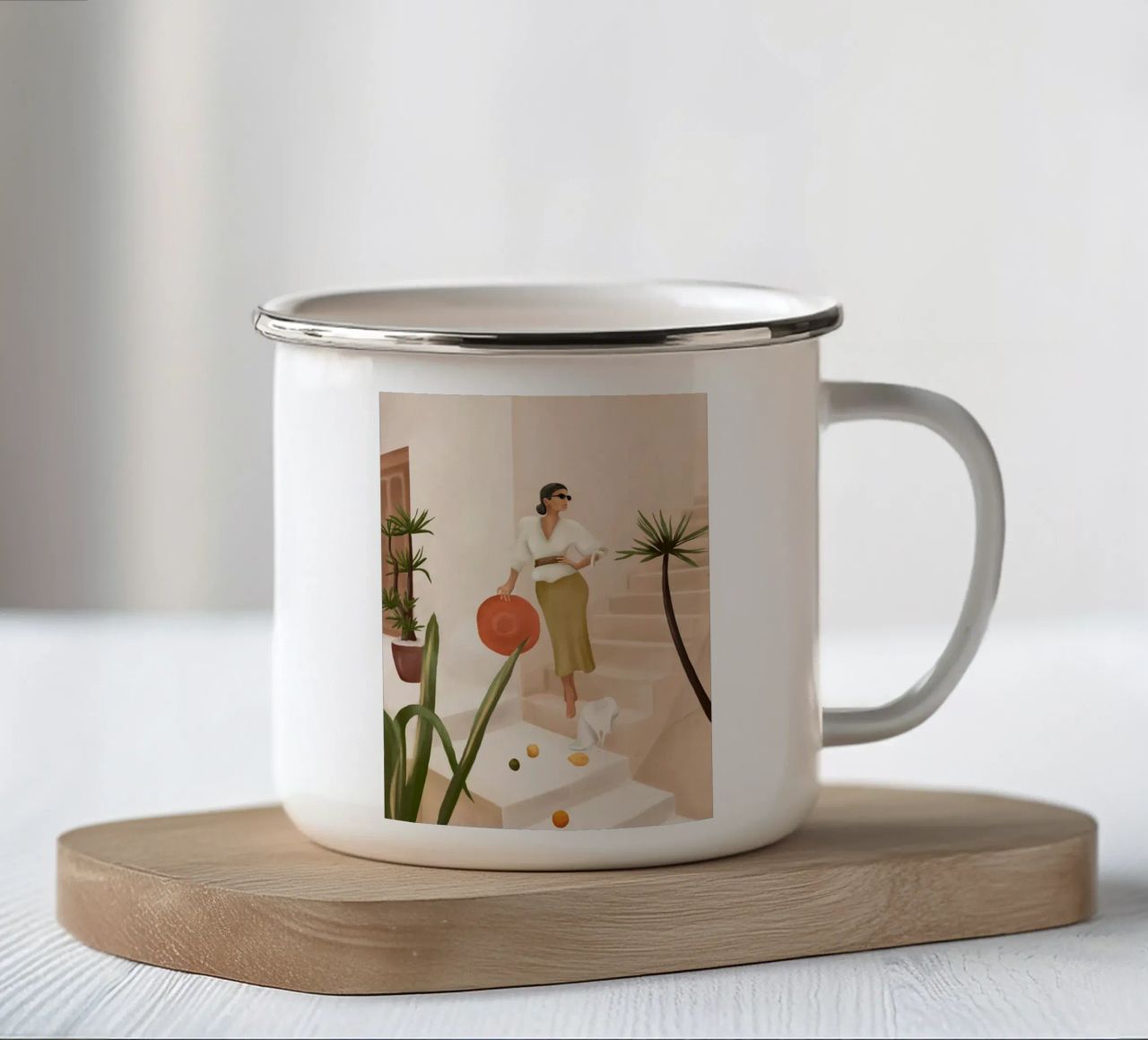 Wonders of the New Day tazza in smalto da cityart