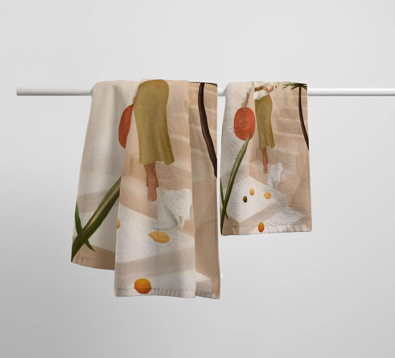 Wonders of the New Day toalla de baño de cityart