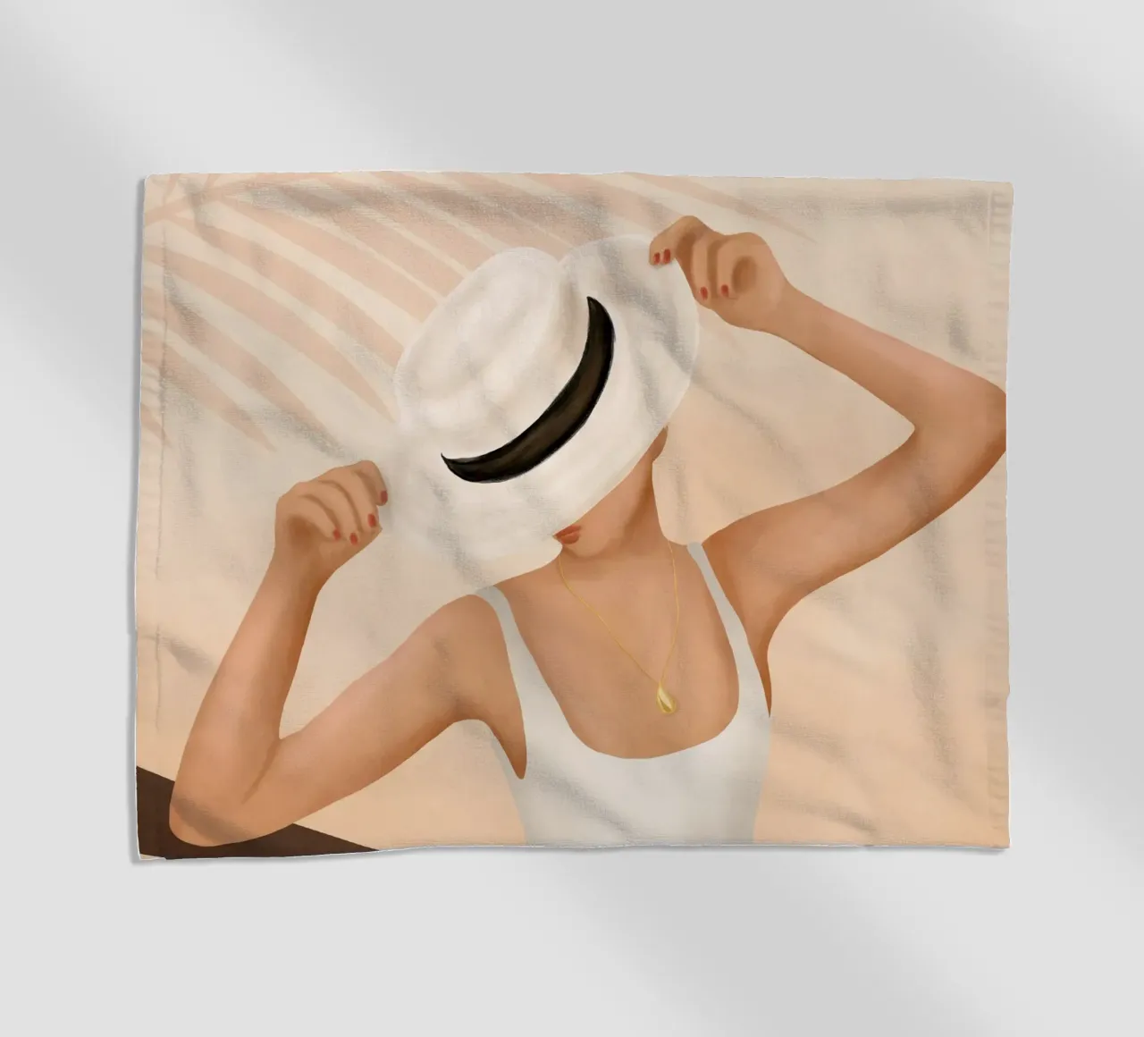 Summer Heat III beach towel by cityart