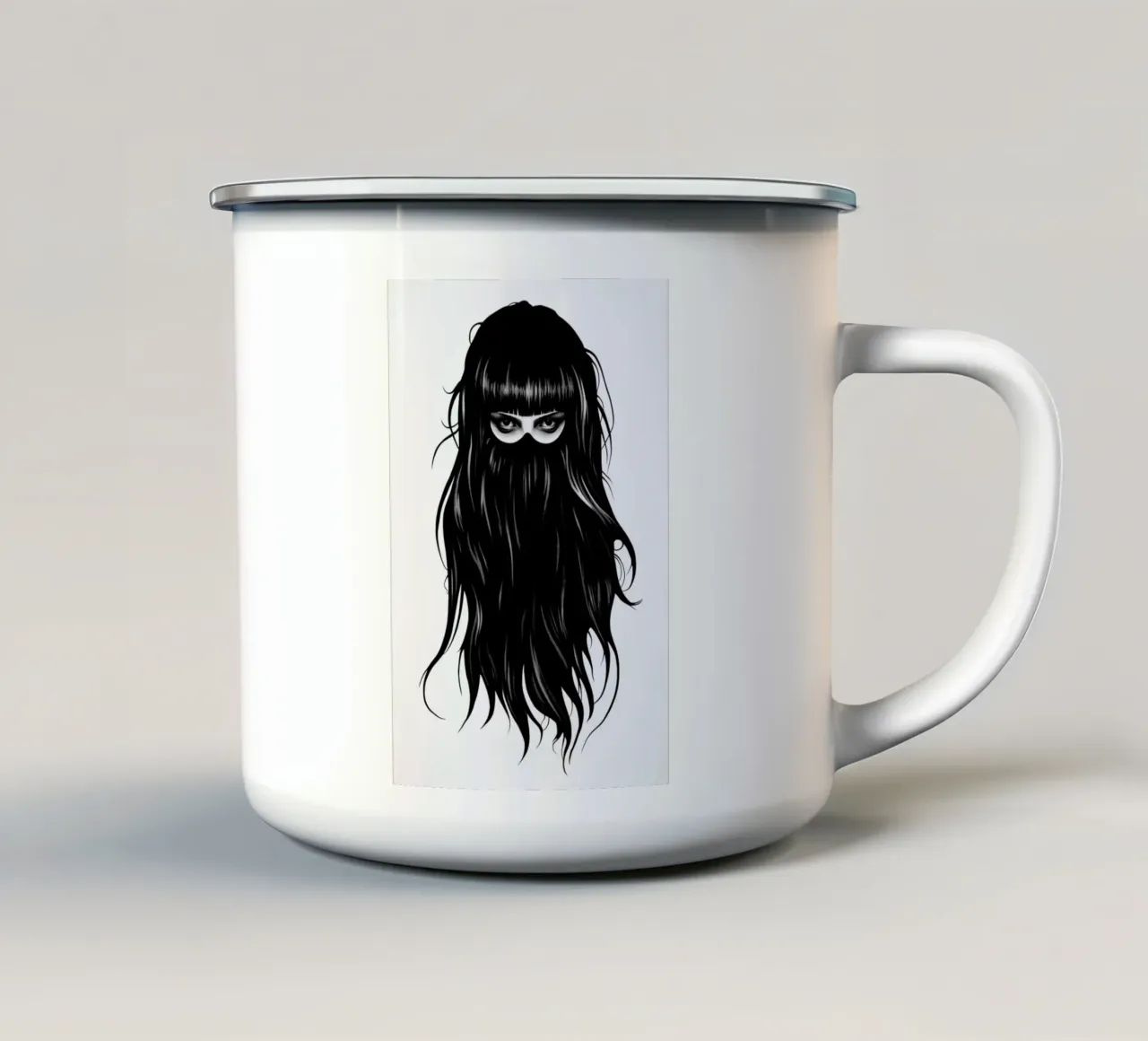 It Girl tazza in smalto da Ruben Ireland