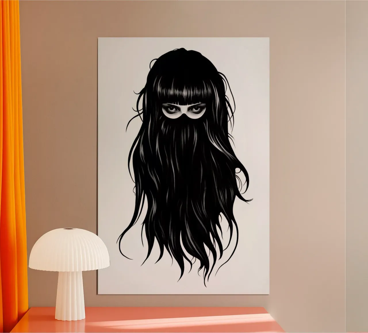 It Girl poster con telaio in legno da Ruben Ireland
