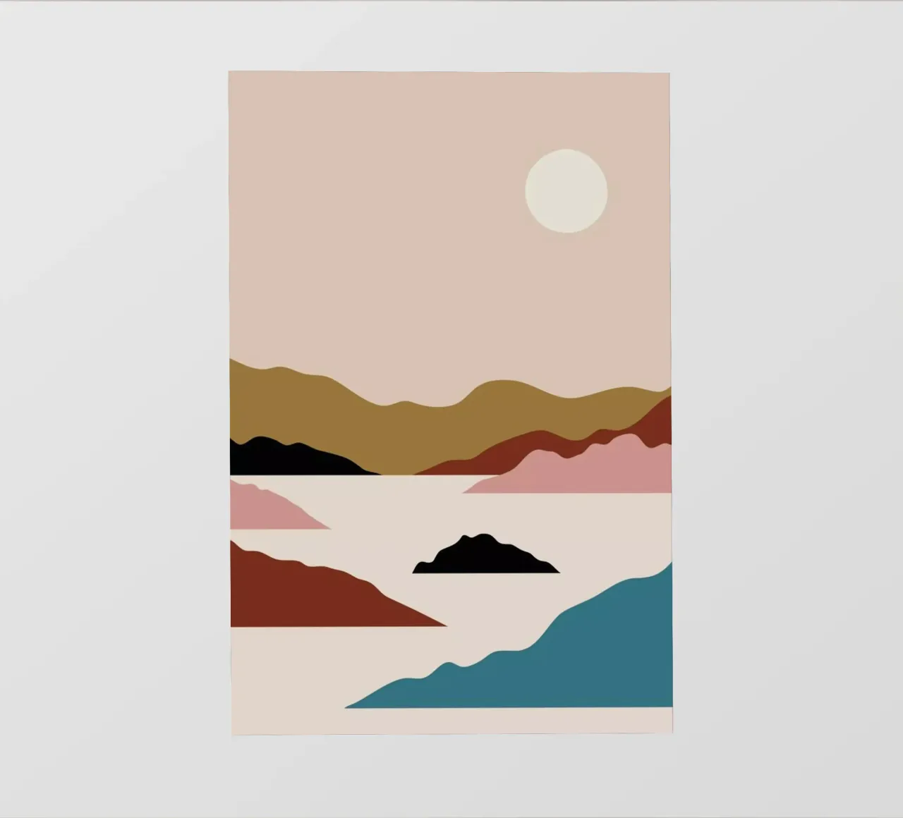 Pastel Peak telo in pvc da Pure