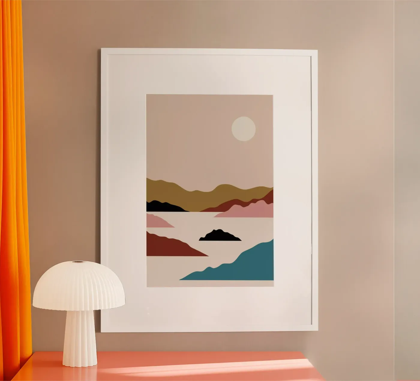 Pastel Peak poster da Pure