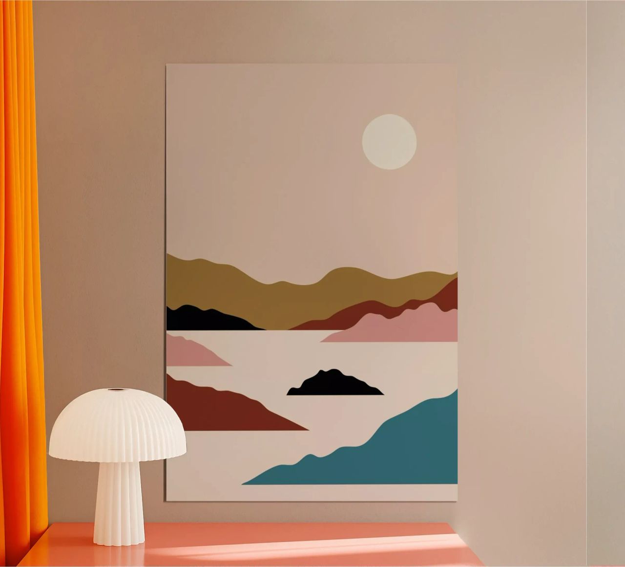 Pastel Peak Poster von Pure