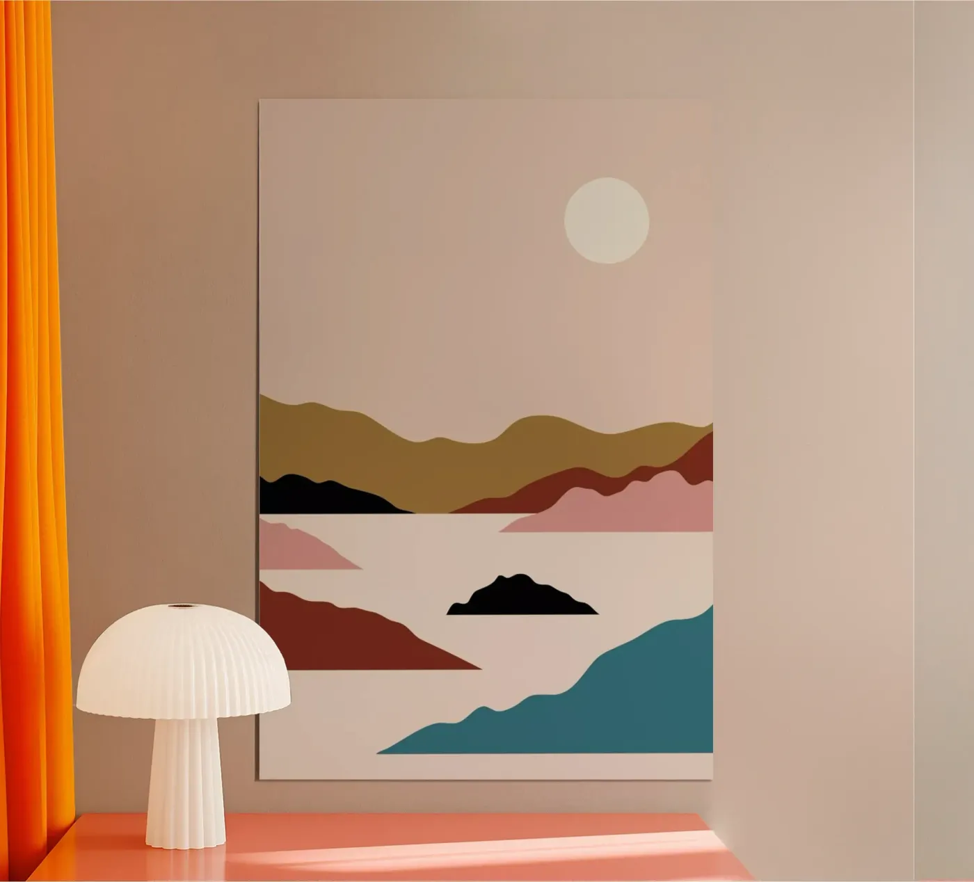 Pastel Peak poster da Pure