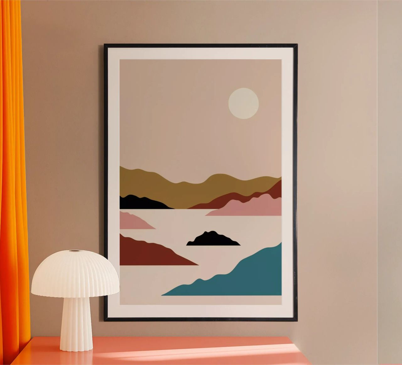 Pastel Peak Poster von Pure
