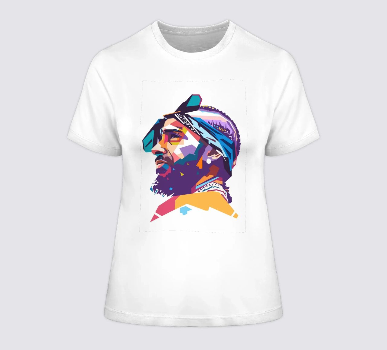 L'iconico rapper Nipsey Hussle t-shirt da donna da Hantamrata