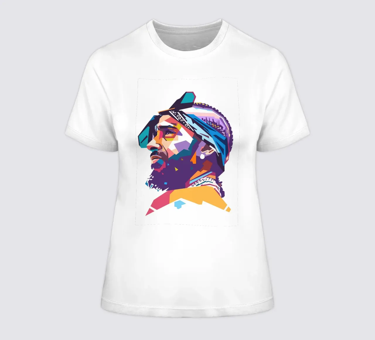 L'iconico rapper Nipsey Hussle t-shirt da donna da Hantamrata
