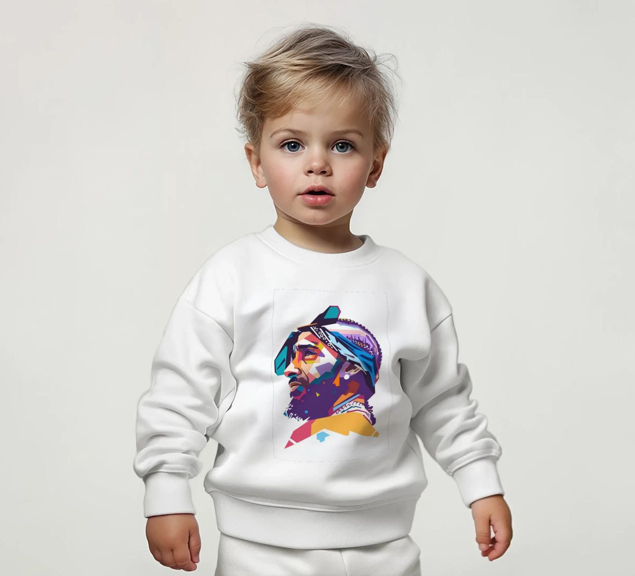 L'iconico rapper Nipsey Hussle felpa neonato da Hantamrata