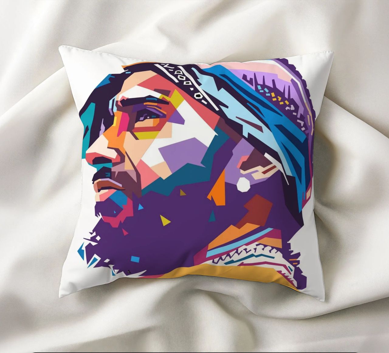 L'iconico rapper Nipsey Hussle cuscino da Hantamrata