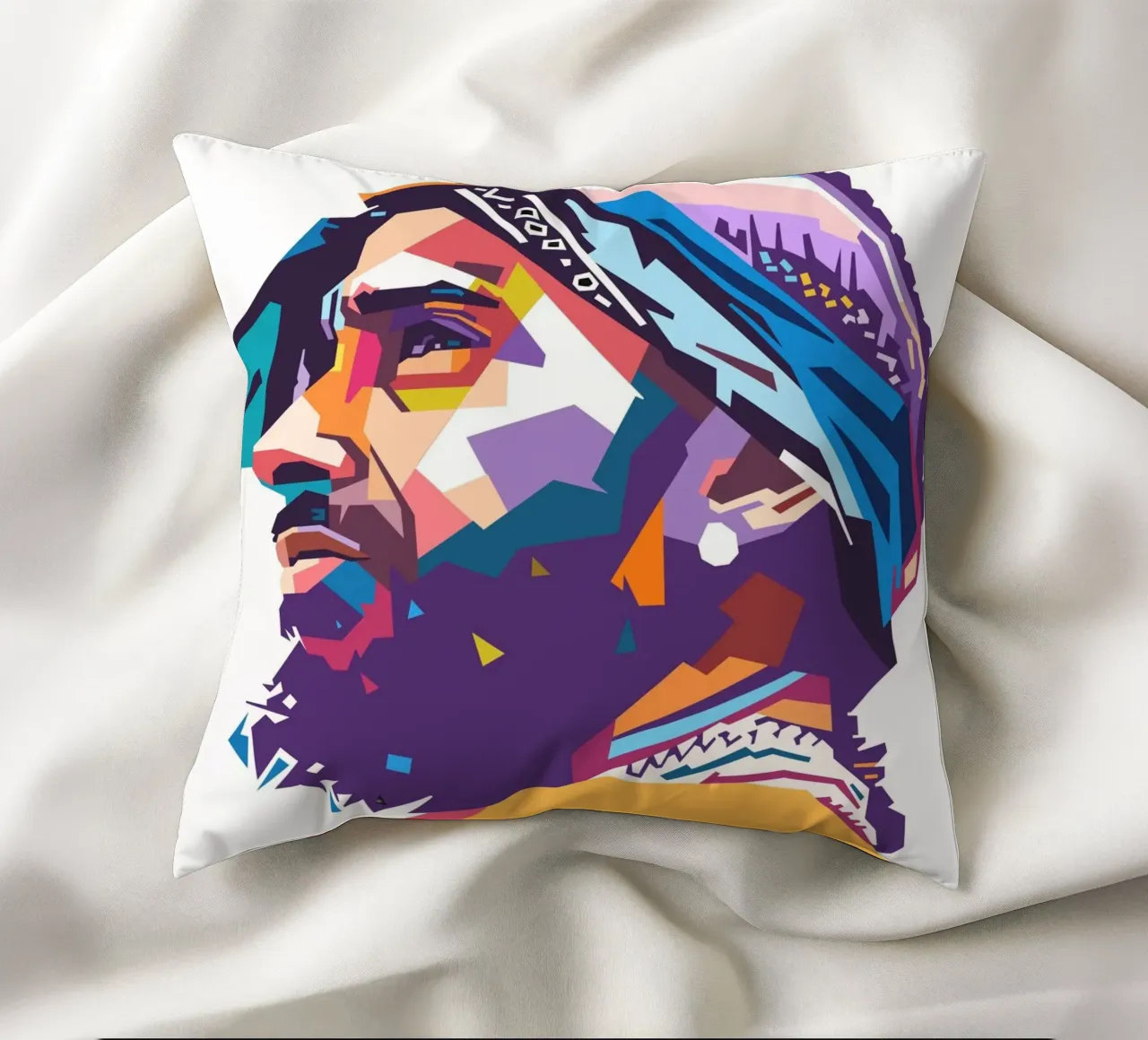 Le rappeur emblématique Nipsey Hussle coussin de Hantamrata
