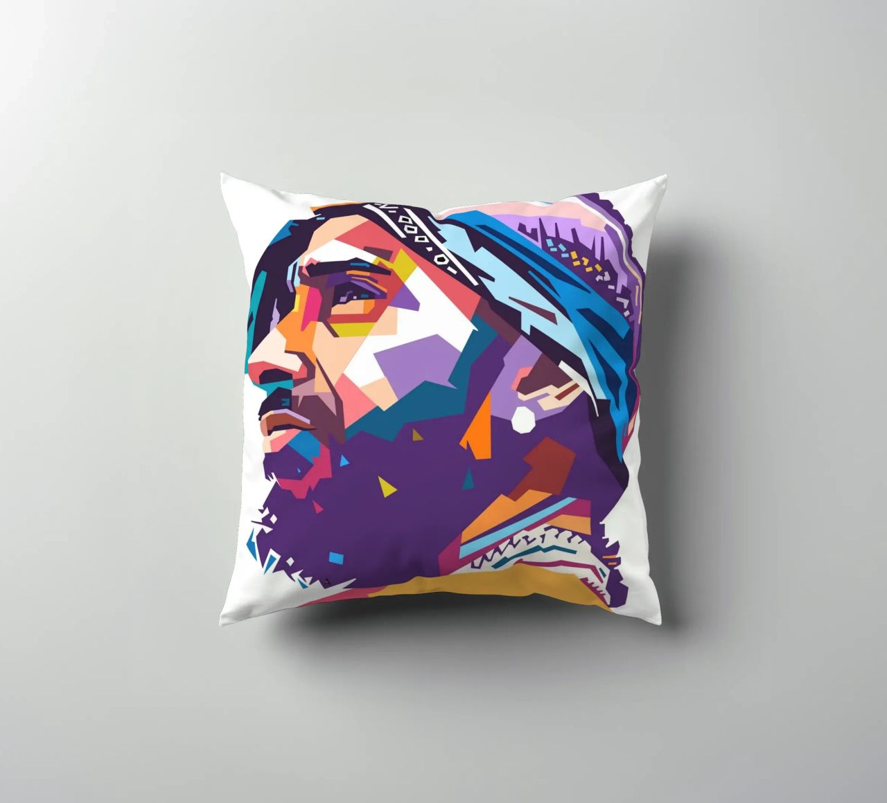 L'iconico rapper Nipsey Hussle cuscino da Hantamrata