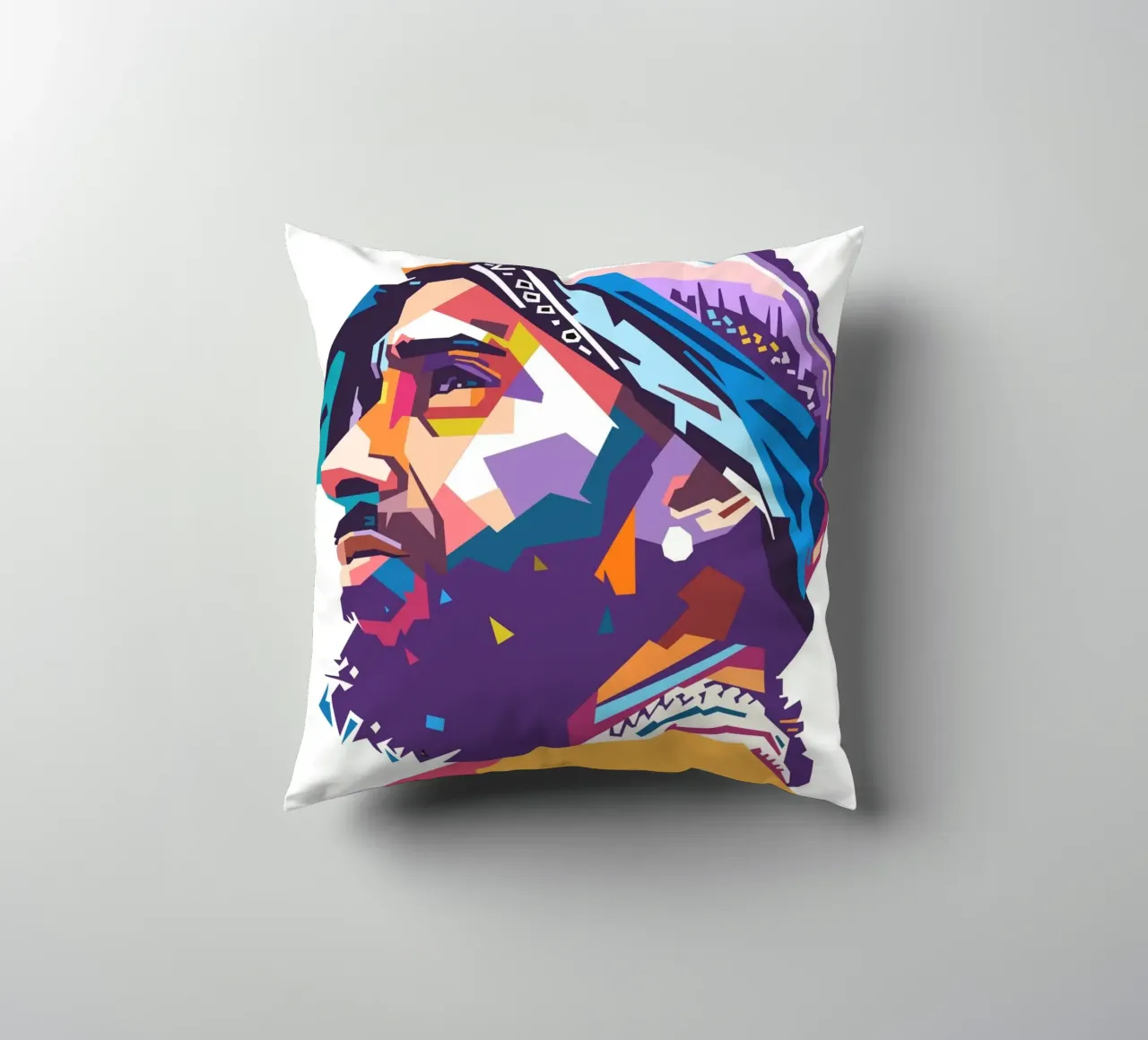 Le rappeur emblématique Nipsey Hussle coussin de Hantamrata