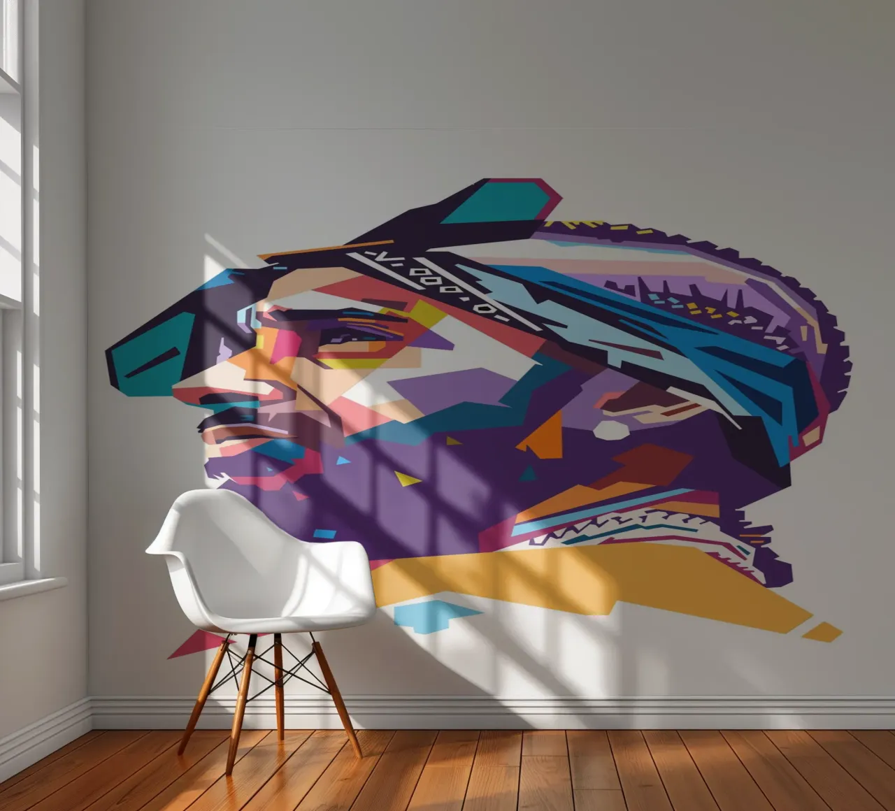 El icónico rapero Nipsey Hussle papel para pared de Hantamrata