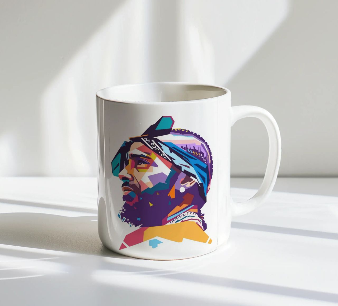 L'iconico rapper Nipsey Hussle tazza in ceramica da Hantamrata