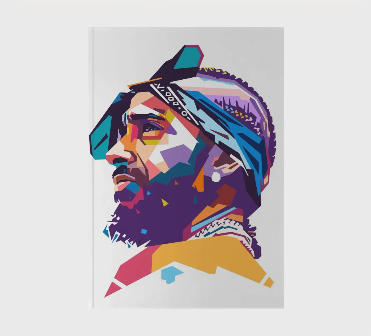 Der ikonische Rapper Nipsey Hussle Notizbuch von Hantamrata
