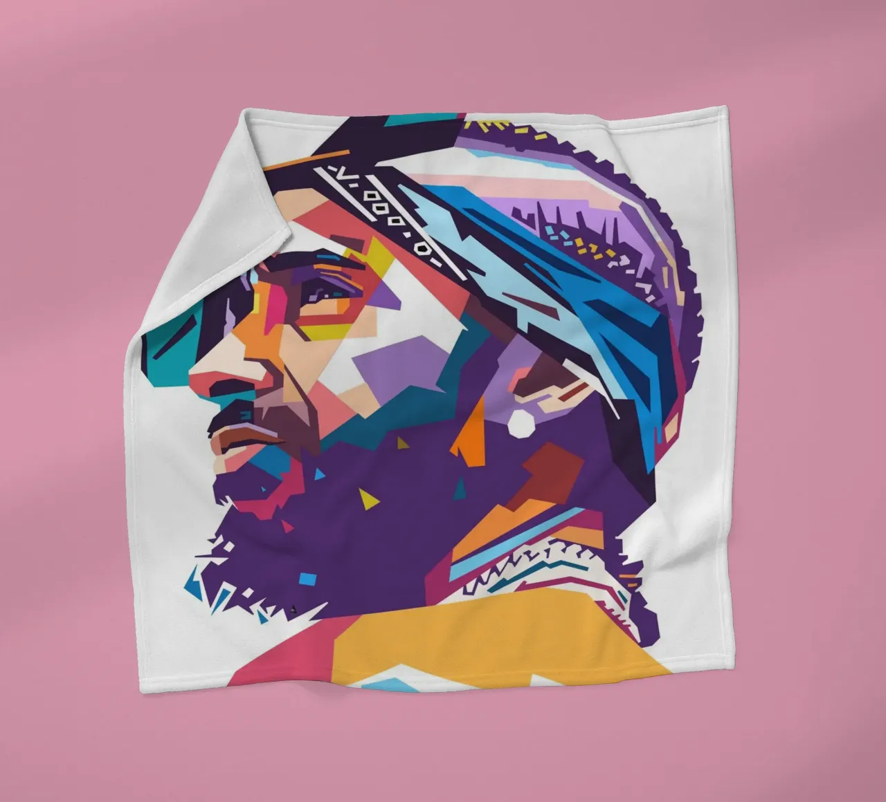 L'iconico rapper Nipsey Hussle coperta in pile da Hantamrata