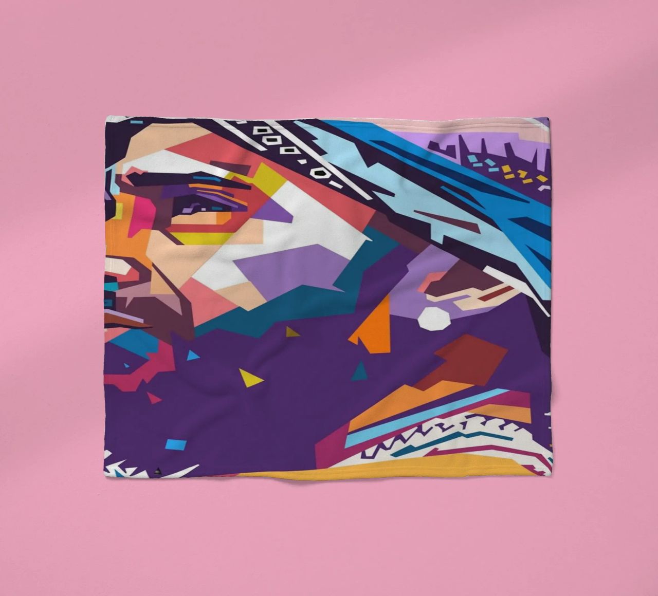 L'iconico rapper Nipsey Hussle coperta in pile da Hantamrata