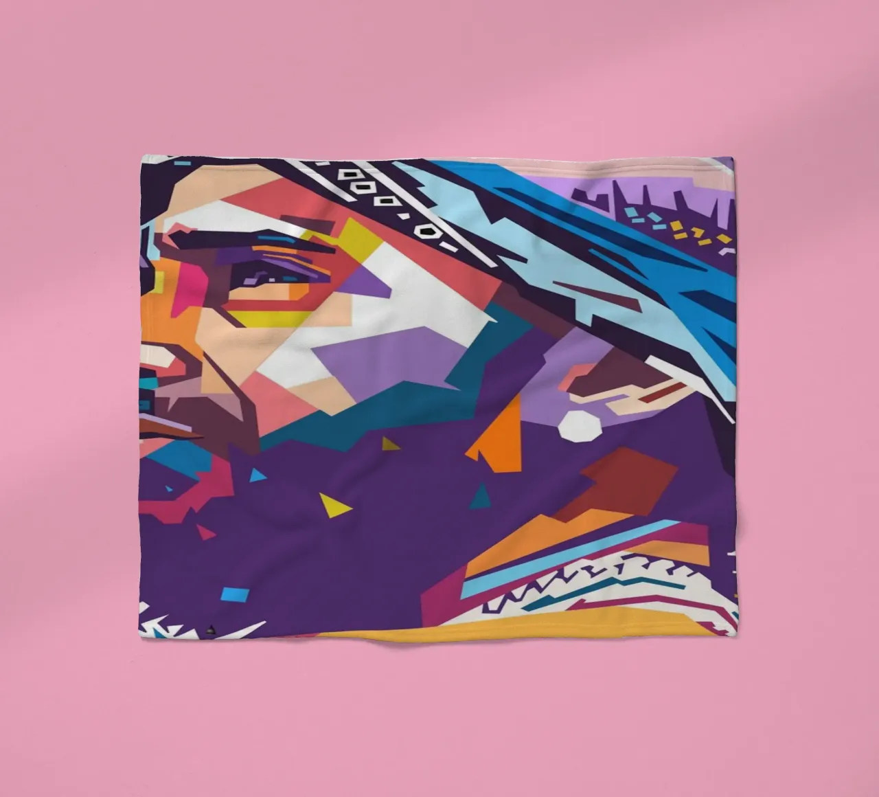Der ikonische Rapper Nipsey Hussle Fleecedecke von Hantamrata