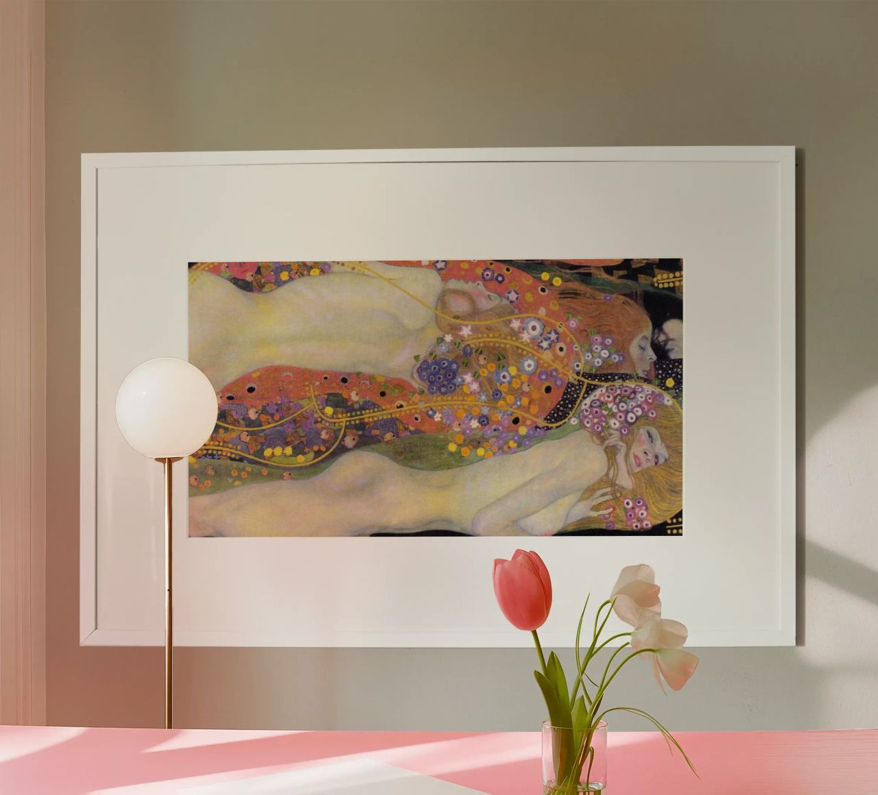 Gustav Klimt's Water Serpents II poster by Gustav Klimt ART Prints