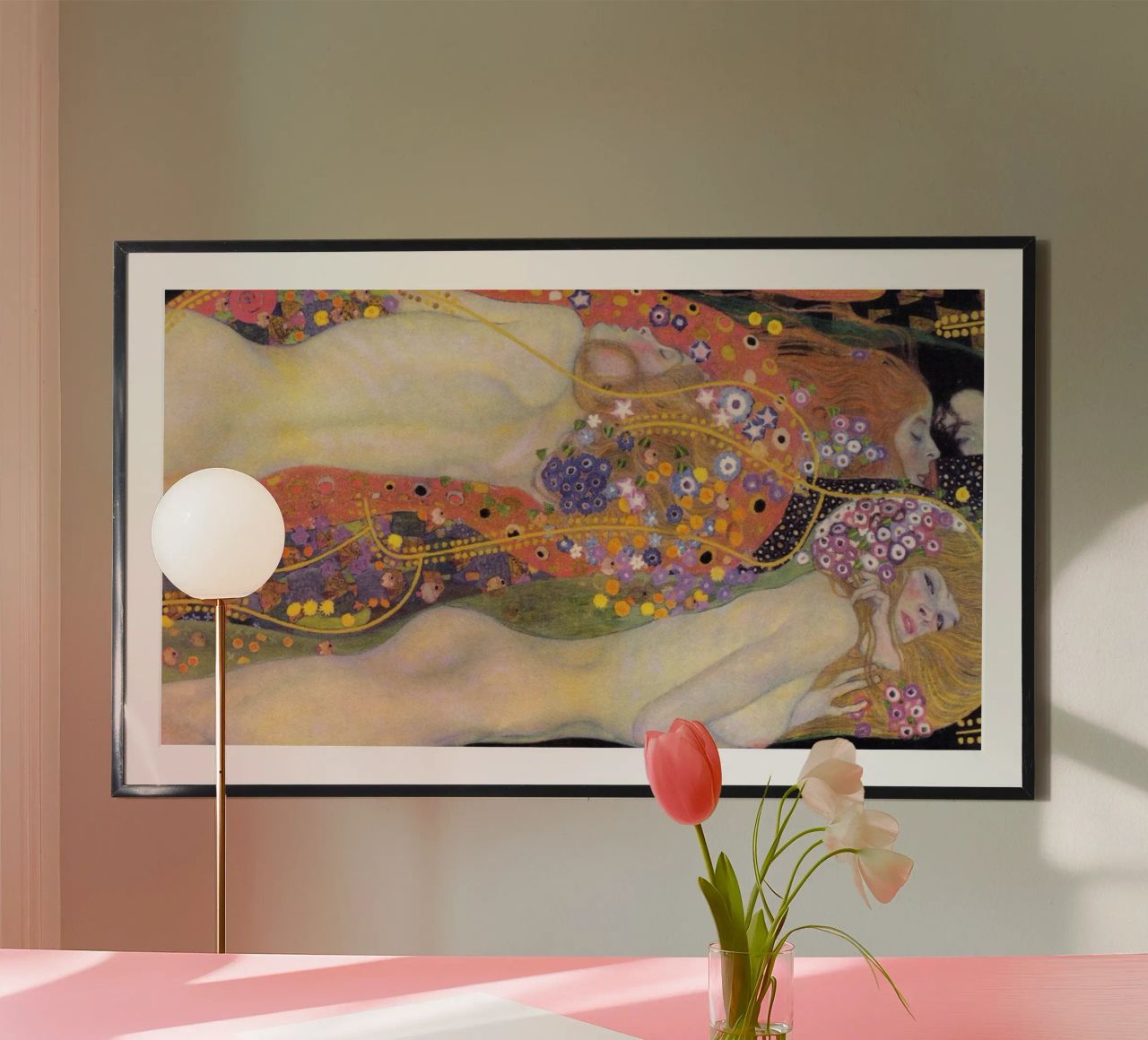 Gustav Klimt's Water Serpents II poster by Gustav Klimt ART Prints